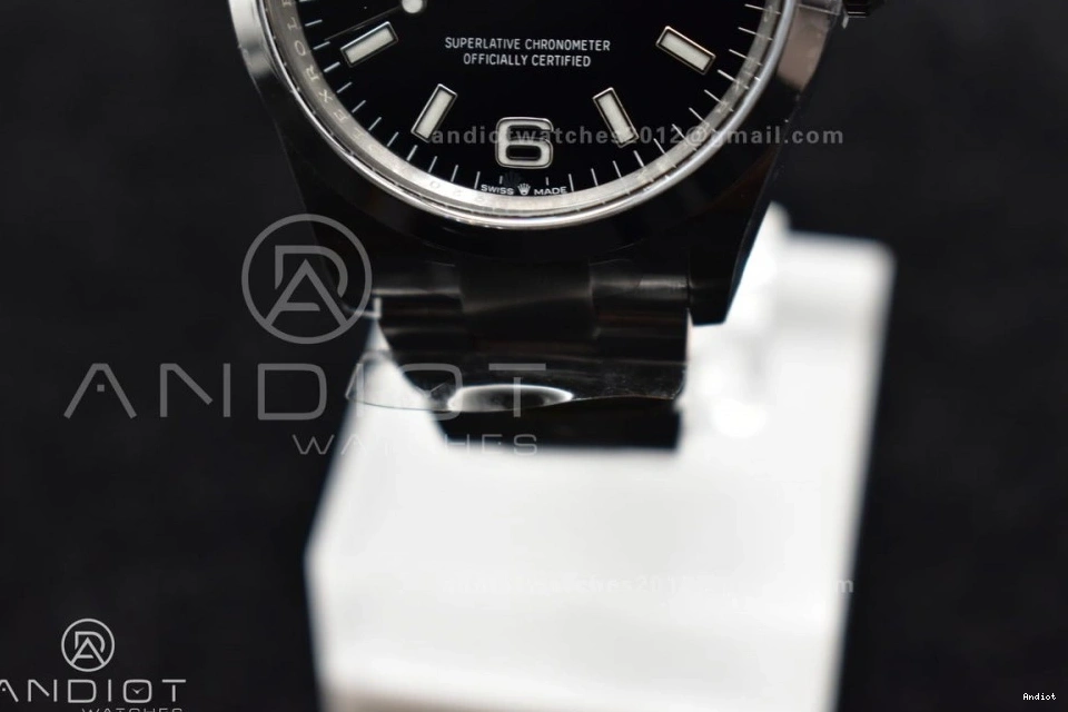 Bracelet Black 124270 SS Best Clean 36mm VR3230 1:1 Steel 904L Dial Edition Explorer on 0119